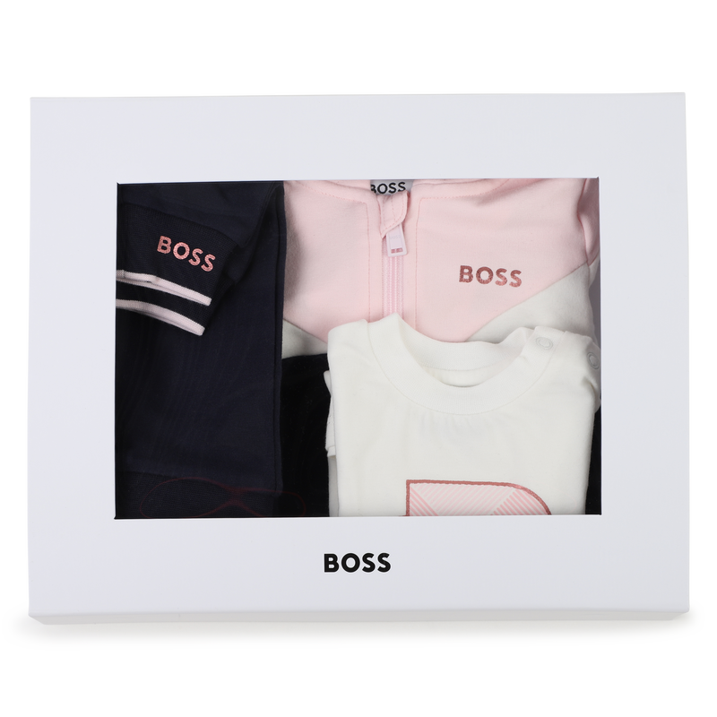 Baby girl hugo boss tracksuit new arrivals