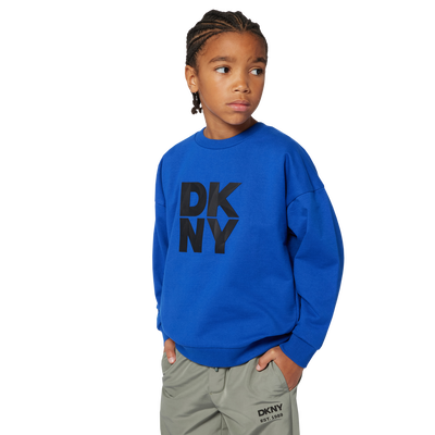 Fleece sweatshirt DKNY BOY