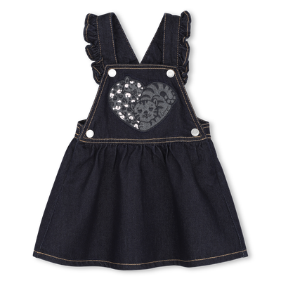 Denim dress KENZO KIDS GIRL