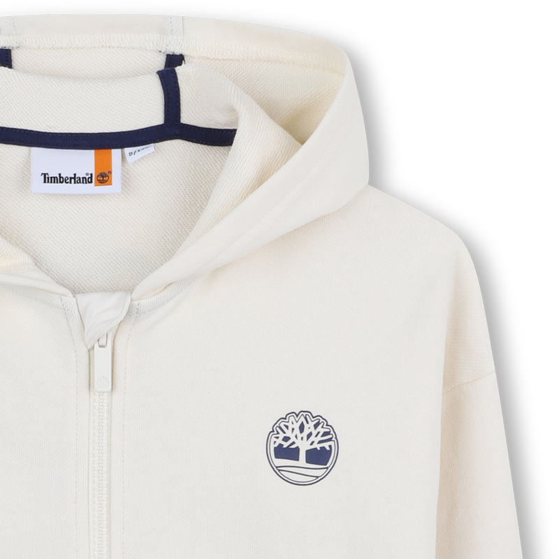 Hooded jogging cardigan TIMBERLAND 
                        BOY