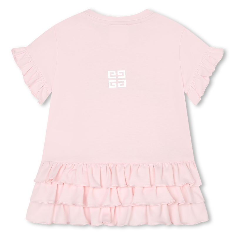Short dress with ruffles GIVENCHY 
                    GIRL