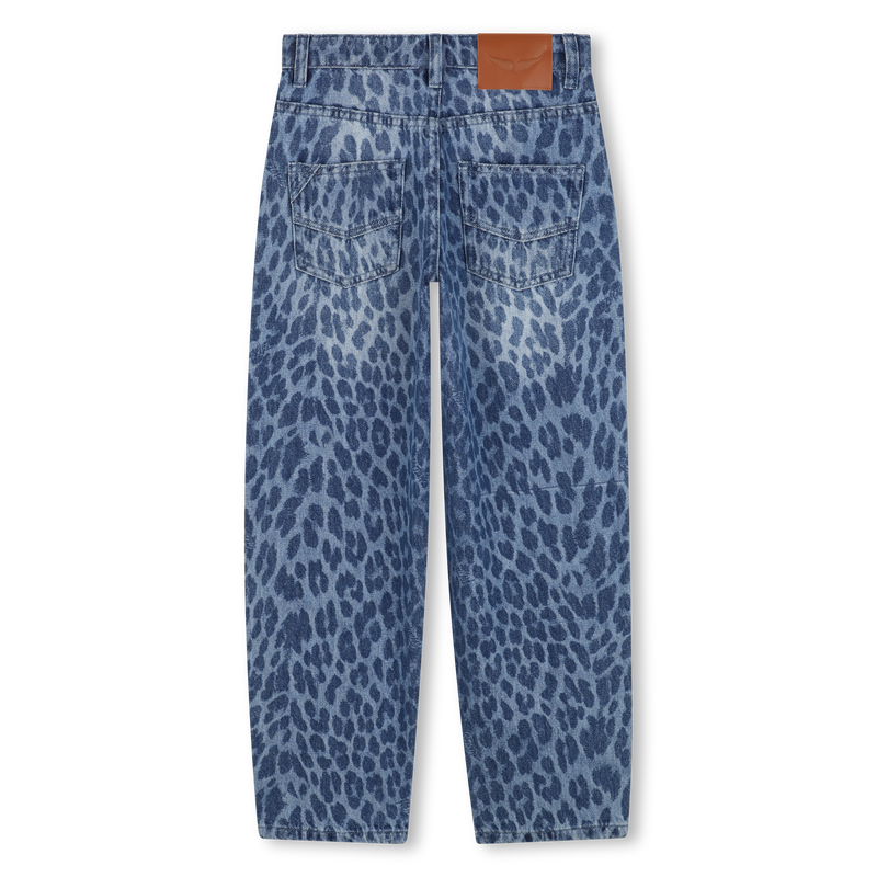 Leopard print jeans ZADIG & VOLTAIRE 
                    GIRL