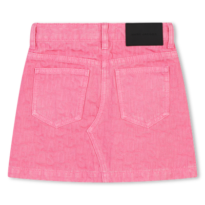 Cotton Jacquard Skirt MARC JACOBS GIRL