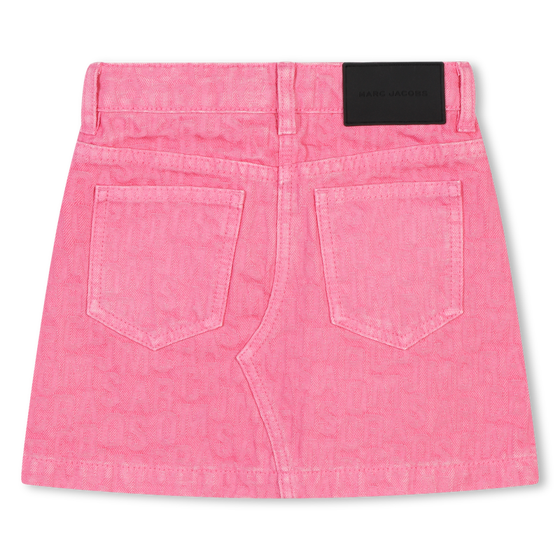 Cotton Jacquard Skirt MARC JACOBS 
                    GIRL