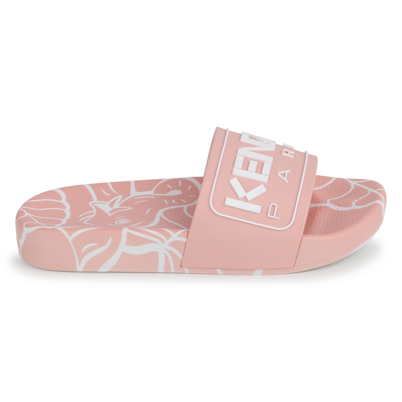KENZO KIDS Printed sole sliders