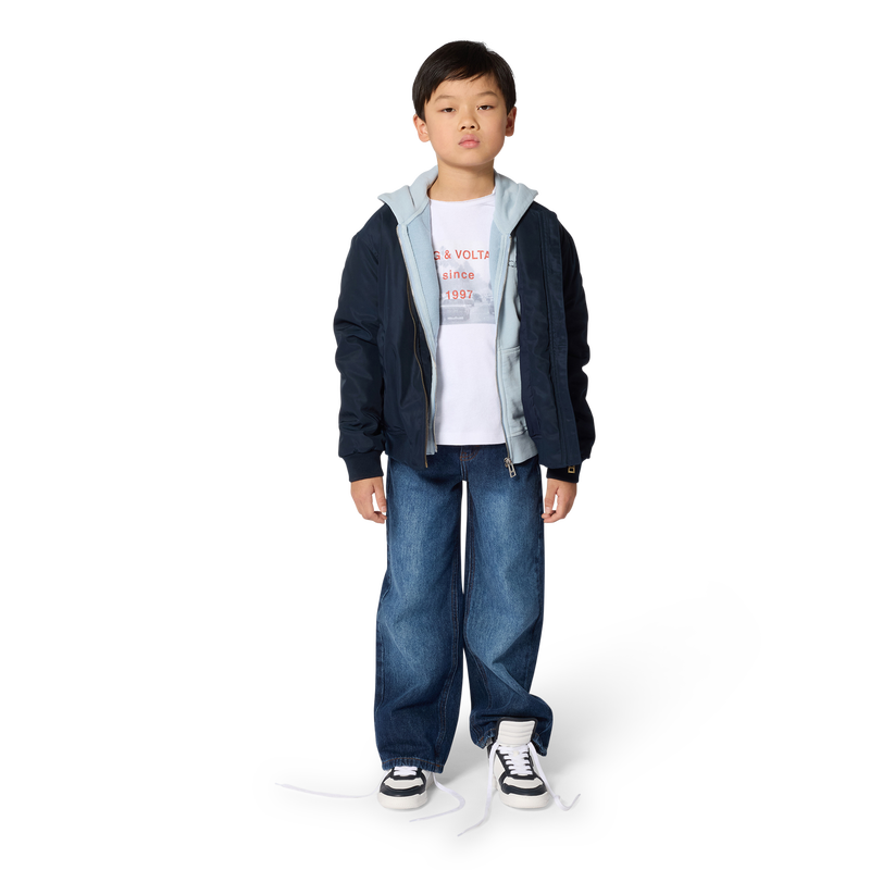 WIDE-LEG DENIM PANTS ZADIG & VOLTAIRE 
                        BOY