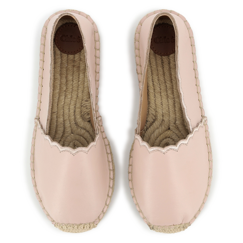 Scalloped espadrilles CHLOE 
                    GIRL