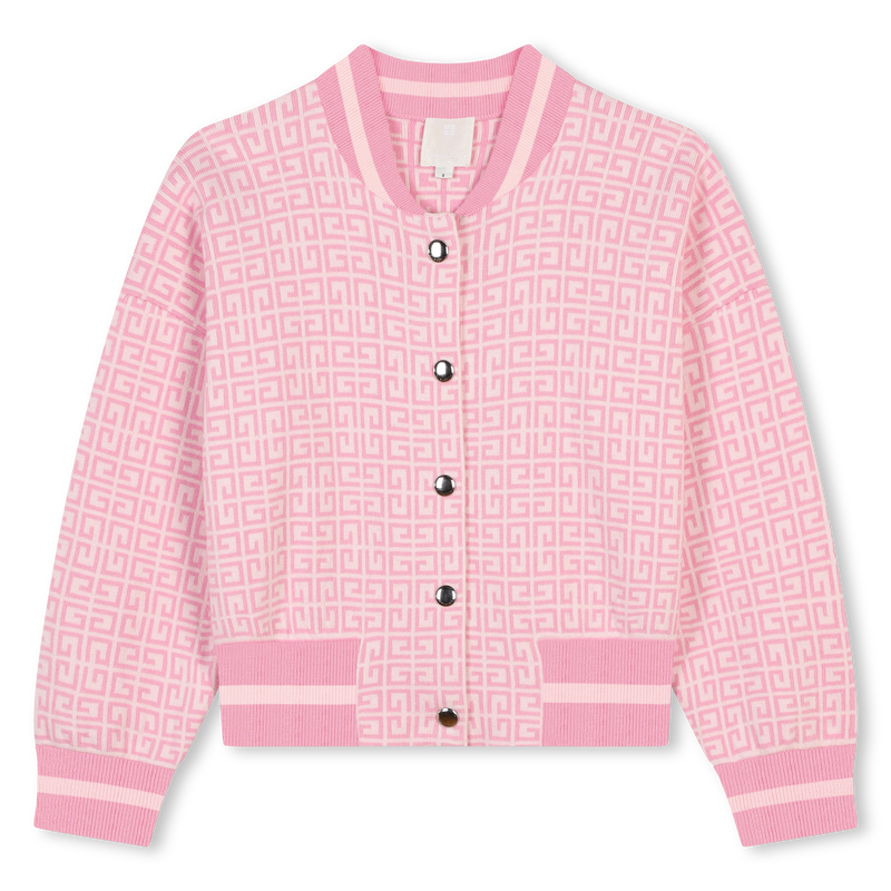 Cotton & Cashmere Cardigan GIVENCHY 
                    GIRL