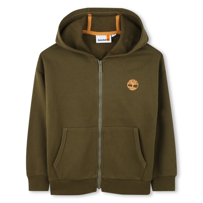 Hooded Fleece Cardigan TIMBERLAND 
                        BOY