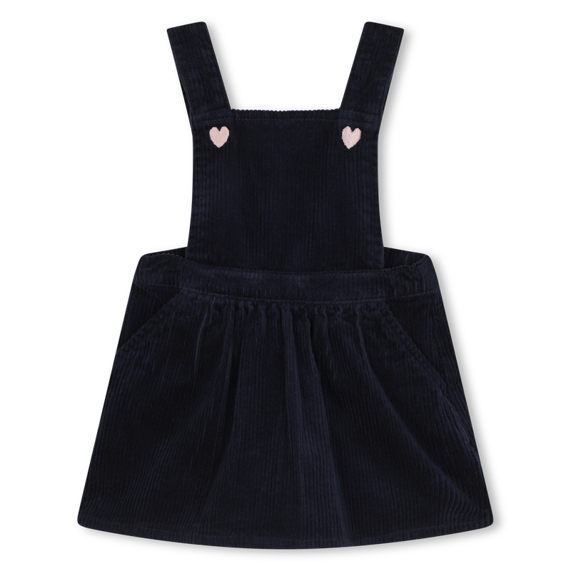 Velvet pinafore on sale