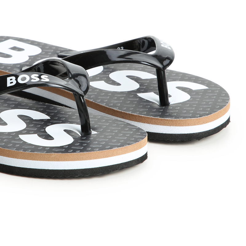 Hugo boss flip flops mens on sale