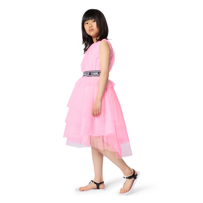 Adjustable Strap Sandals KARL LAGERFELD KIDS GIRL