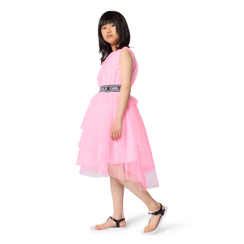 SANDALS WITH ADJUSTABLE STRAPS KARL LAGERFELD KIDS 
                        GIRL