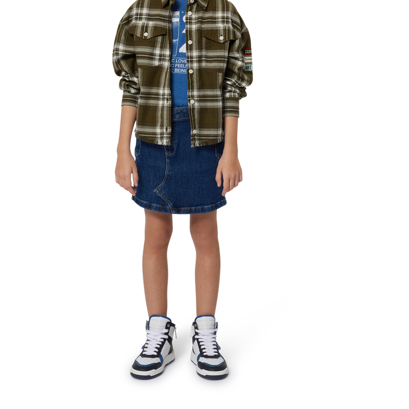 Zip-up leather trainers ZADIG & VOLTAIRE 
                        BOY