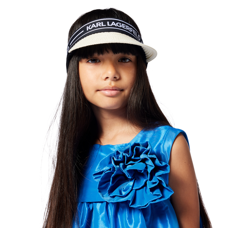 Elasticated visor KARL LAGERFELD KIDS 
                        GIRL