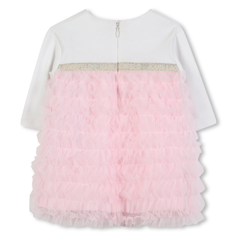 Cotton formal dress KARL LAGERFELD KIDS 
                    GIRL