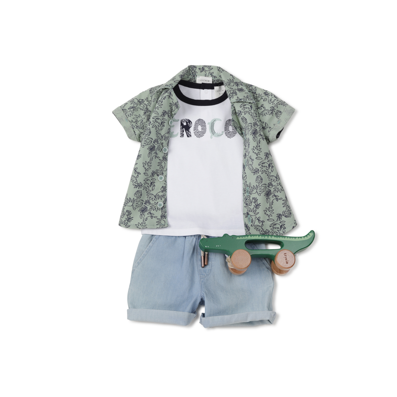 Short-sleeved cotton T-shirt CARREMENT BEAU 
                    BOY