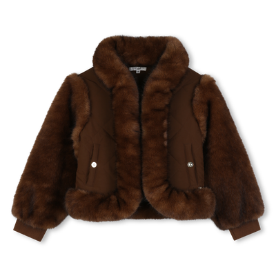 Fuzzy fleece jacket CHLOE GIRL
