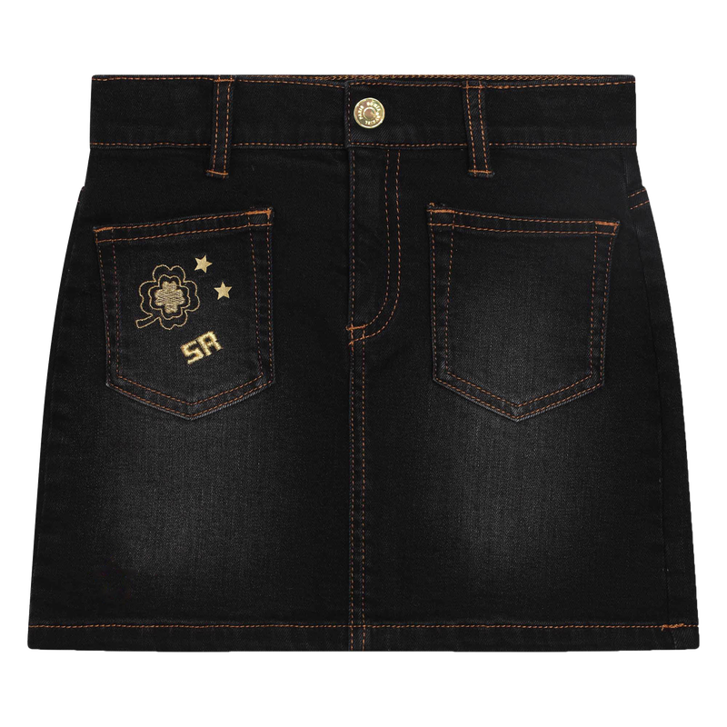 Denim skirt SONIA RYKIEL 
                    GIRL