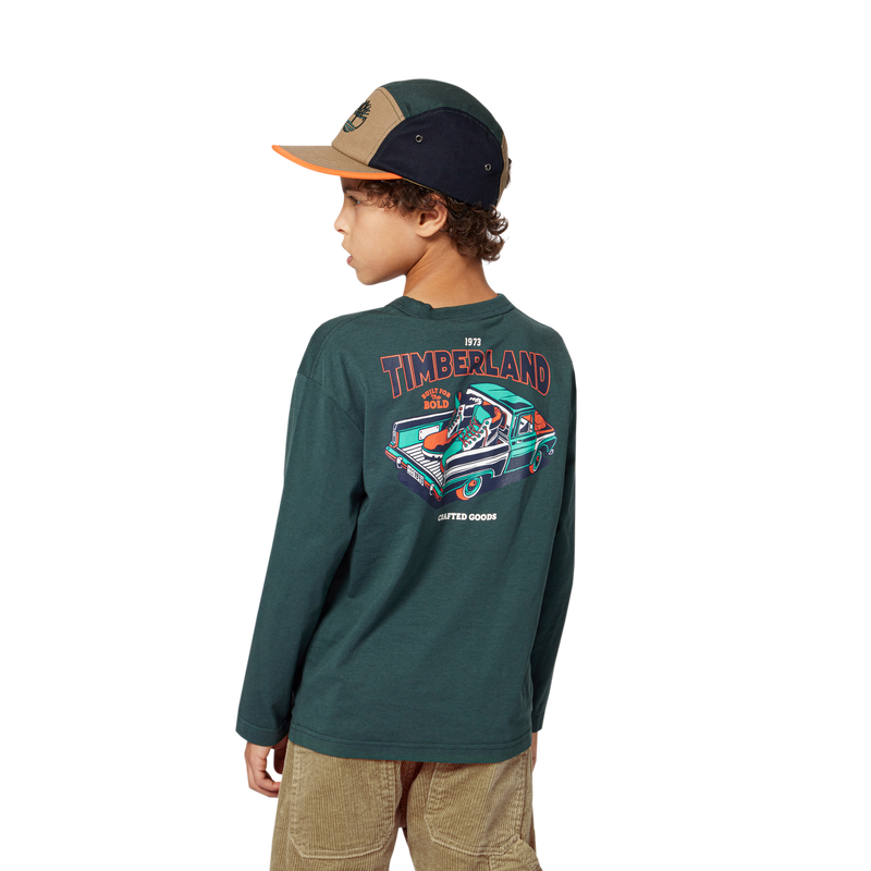 Long-sleeved jersey T-shirt TIMBERLAND 
                    BOY