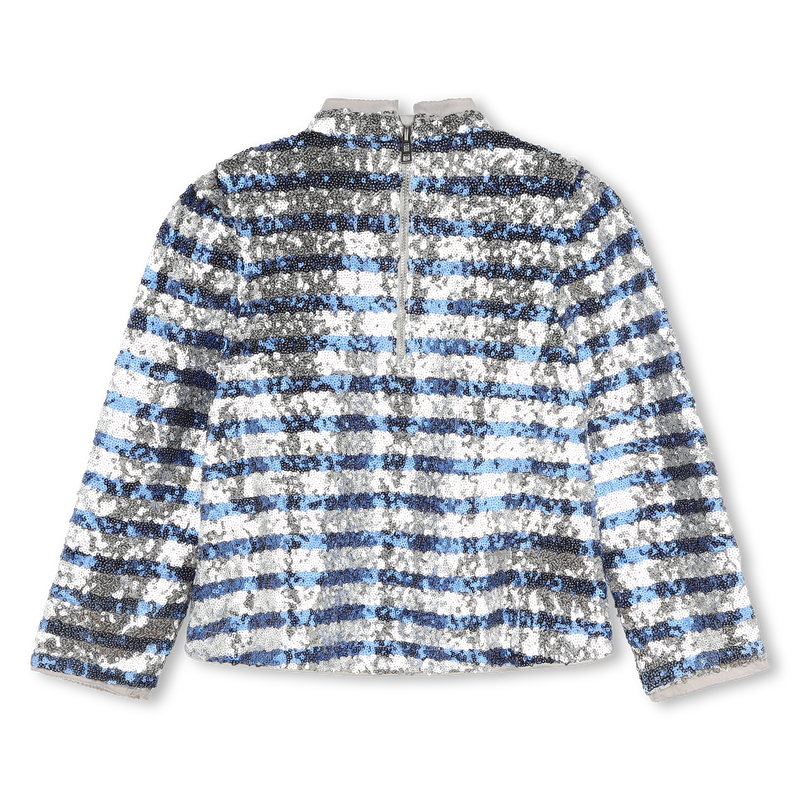 Sequined striped blouse ZADIG & VOLTAIRE 
                    GIRL