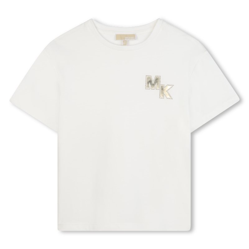 Short-sleeved jersey T-shirt MICHAEL KORS 
                    GIRL