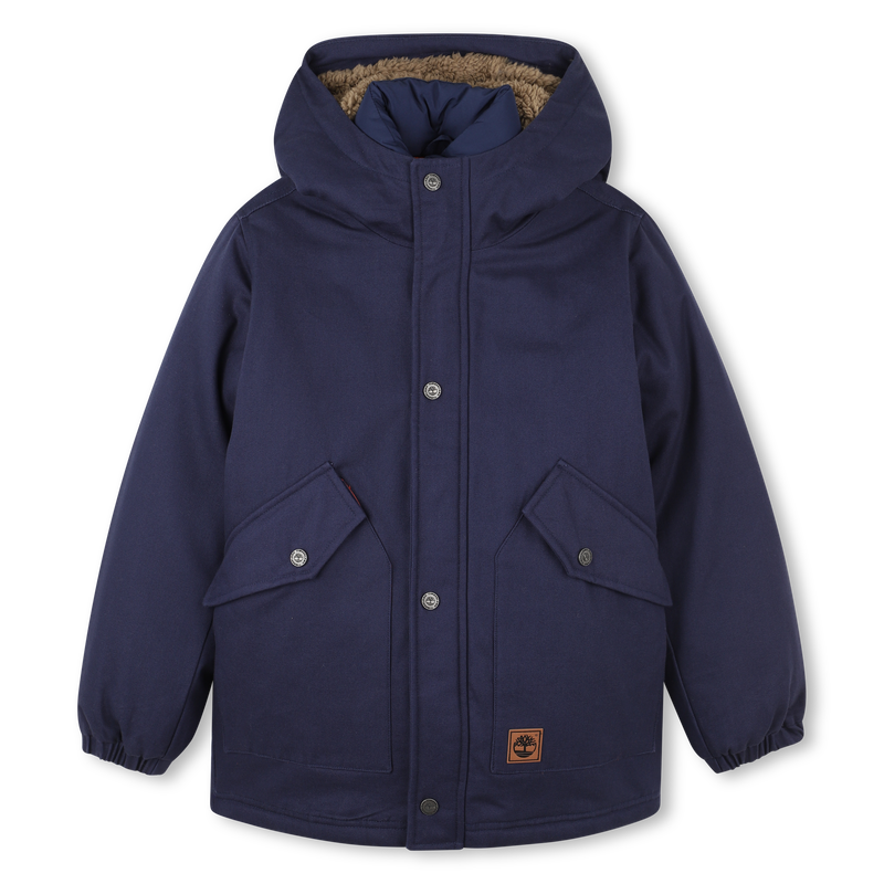 Cotton canvas parka TIMBERLAND 
                        BOY