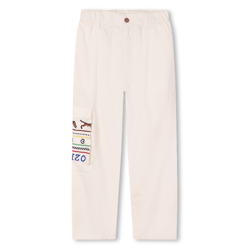 Cotton trousers KENZO KIDS 
                    BOY