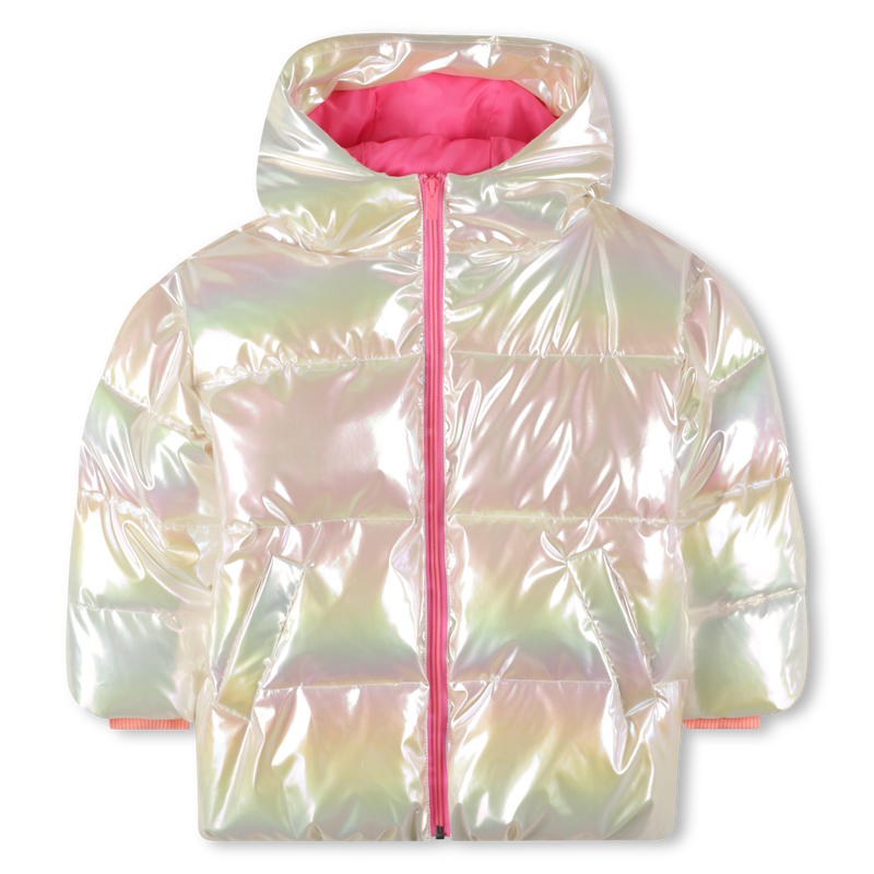 Hooded down jacket BILLIEBLUSH 
                    GIRL