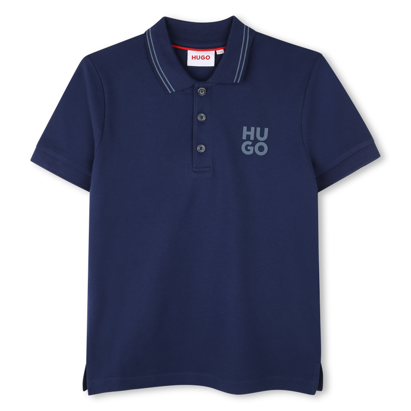 Short-Sleeved Polo Shirt HUGO 
                    BOY