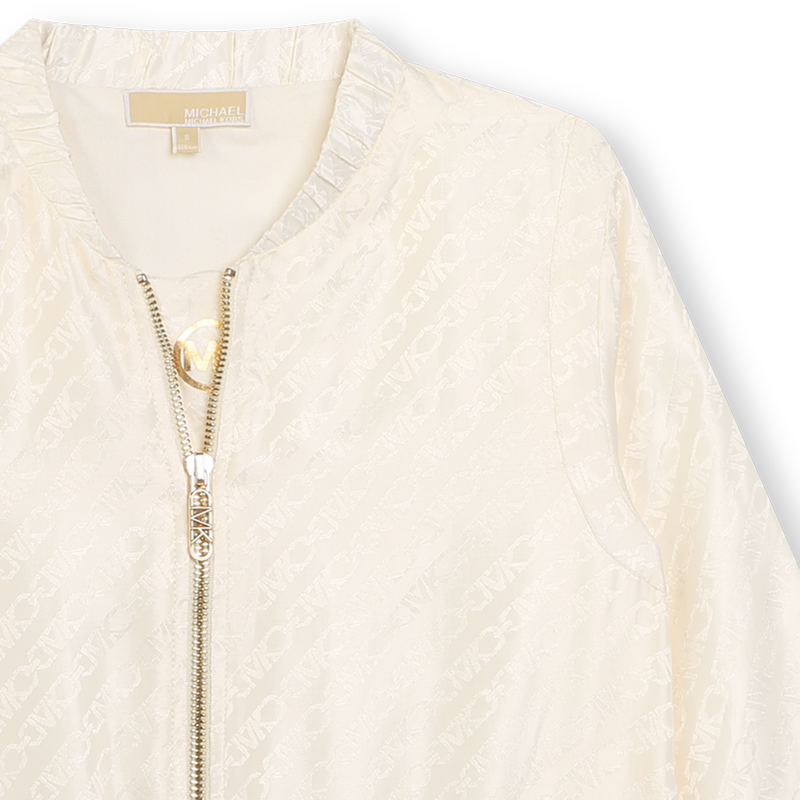 Satin bomber jacket