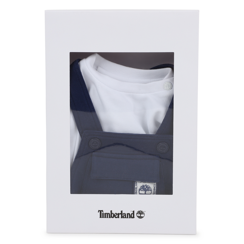 T-shirt and overalls set TIMBERLAND 
                    BOY