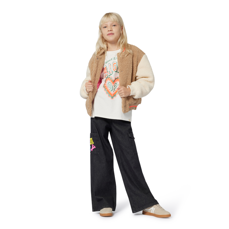 Two-tone jacket BILLIEBLUSH 
                        GIRL