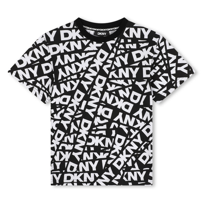 Printed Cotton T-Shirt DKNY 
                    UNISEX