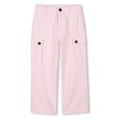 Cotton trousers with pockets MARC JACOBS GIRL