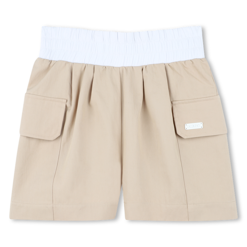 Shorts with flap pockets DKNY 
                        GIRL