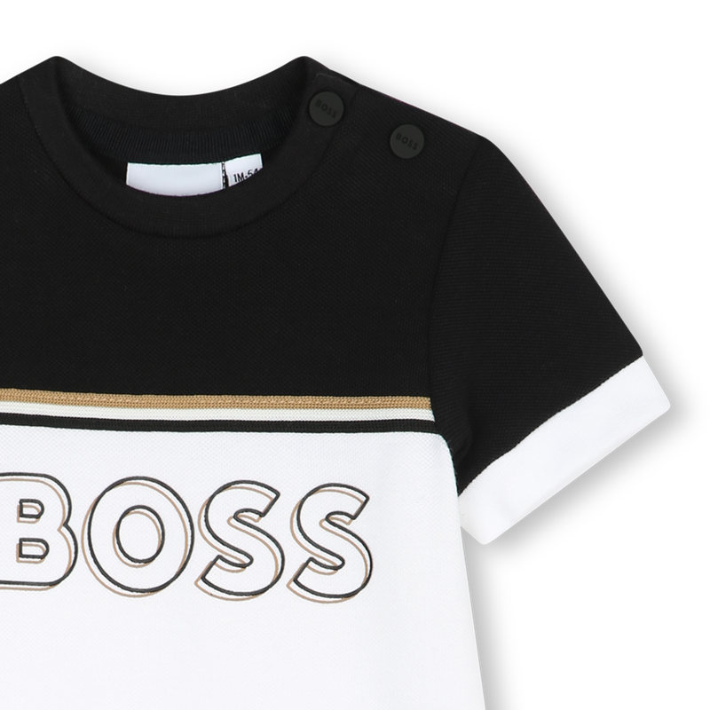 Cotton playsuit BOSS 
                    BOY