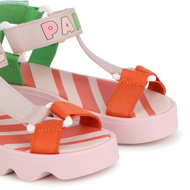 Velcro buckle sandals