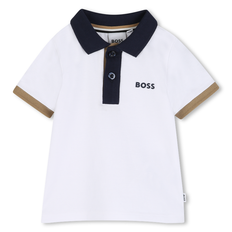 SHORT-SLEEVED POLO SHIRT BOSS 
                        BOY