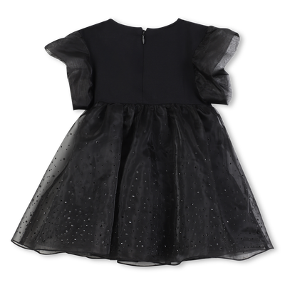 Short Sleeve Dress KARL LAGERFELD KIDS GIRL