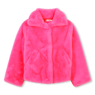 Fluffy Fleece Coat BILLIEBLUSH 
                    GIRL
