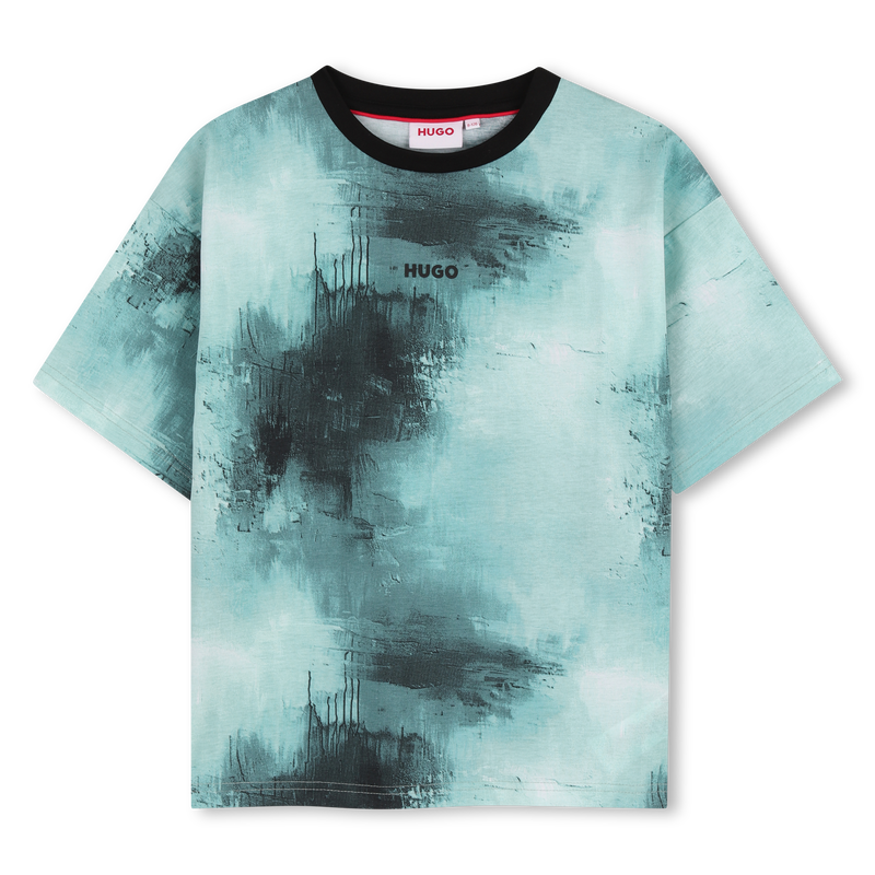 T-shirt all over HUGO 
                    BOY