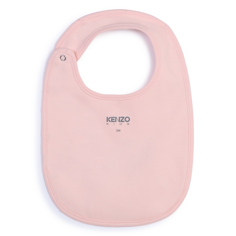 Cotton Pajamas, Hat & Bib KENZO KIDS 
                        GIRL