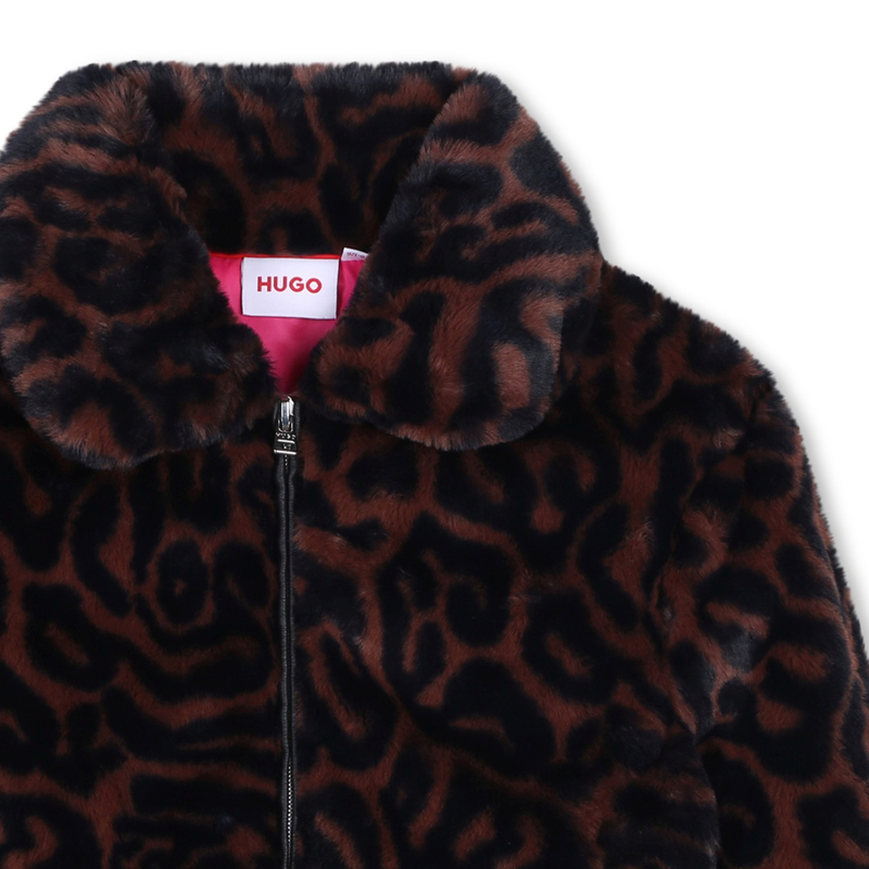 Zip-Up Polar Fleece Jacket HUGO 
                    GIRL