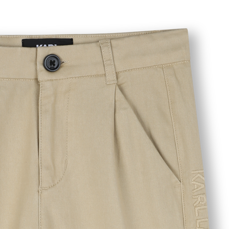 Trousers with pockets KARL LAGERFELD KIDS 
                    BOY