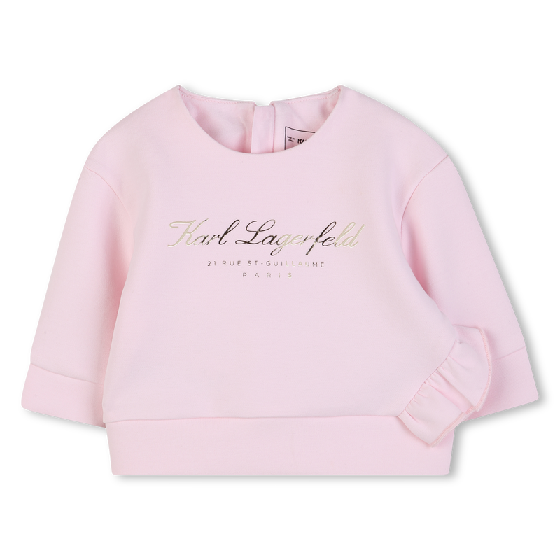 Sweatshirt Outfit Set KARL LAGERFELD KIDS 
                        GIRL