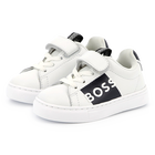 Lace-up leather sneakers BOSS 
                    BOY
