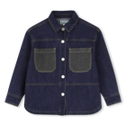 Denim shirt, UNIQUE, hi-res