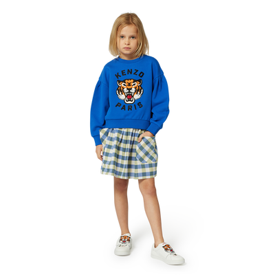 Fleece sweatshirt KENZO KIDS GIRL