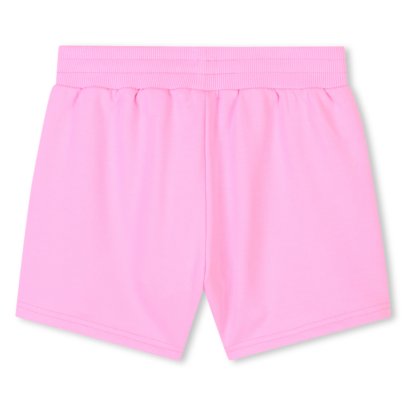 Fleece shorts with motif BILLIEBLUSH 
                        GIRL